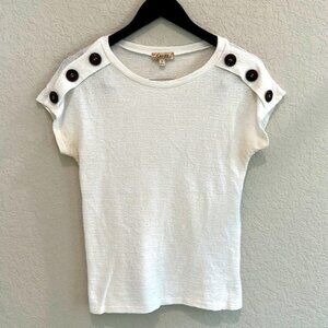 Lavish Botique knit white top in Small